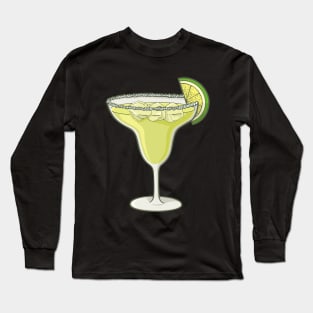 Margarita Cocktail Long Sleeve T-Shirt